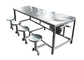 طاولة وكرسي الفولاذ المقاوم للصدأ منتجات البناء 720-760mm ارتفاع حجم حسب الطلب المزود