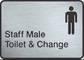 علامات المرحاض الفولاذ المقاوم للصدأ فندق مخصص جميع الأحجام المتاحة T19001 معتمد المزود